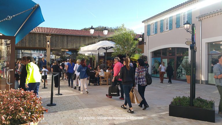 L'ouverture du village de marques à Miramas, j'y étais